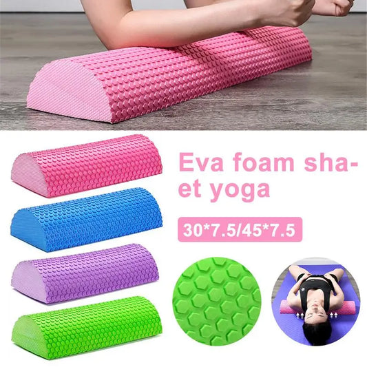 Half Round Eva Foam Roller For Yoga Pilates Fitness