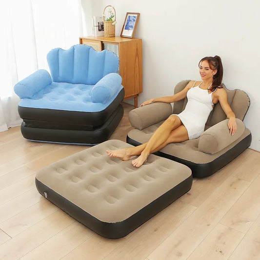Multi-functional Inflatable Sofa Bed Lazy Chair for Adults